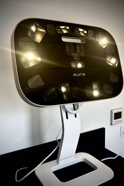 Système Aura 3D : analyser et traiter rougeurs et taches brunes chez Athena AESTHÉ à Cuers, près de La Crau et Hyères